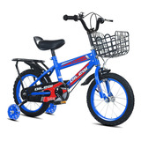 Bicicleta Infantil De 18 Pulgadas Con Ruedas Auxiliares M234