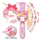 Reloj Proyeccion My Melody Kuromi Cinnamoroll