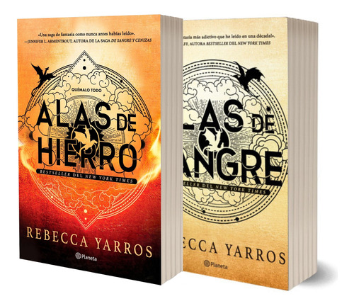 Pack Alas De Sangre + Alas De Hierro - Rebecca Yarros