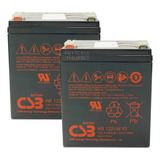 Kit 2battery Nobreak Sms Station Ii 1200va 27393 Novas