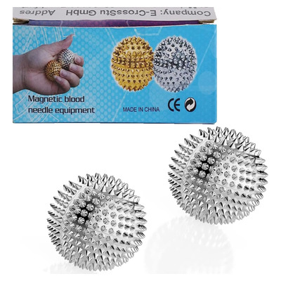 Bolas De Masaje Con Púas Grunil, Bolas Magnéticas, Bolas De