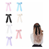 7 Pcs Para El Pelo Con Cinta De Raso