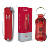 Cortaplumas Victorinox Classic 7 Usos + Funda Colores