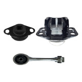 Kit X3 Soporte Pata Motor Renault Symbol K4m 1.6 16v