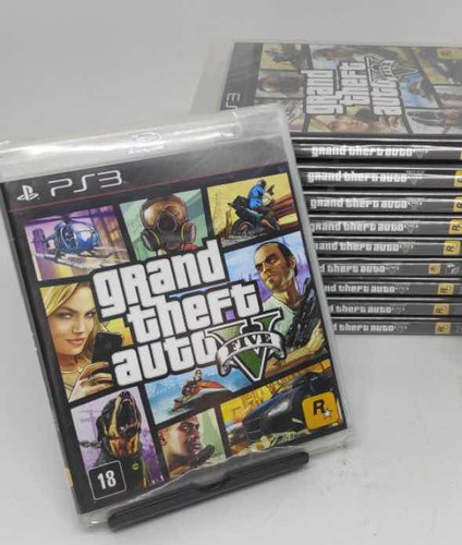 Jogos Ps3 Gta 5 Playstation 3 Mídia Física Original Playstat