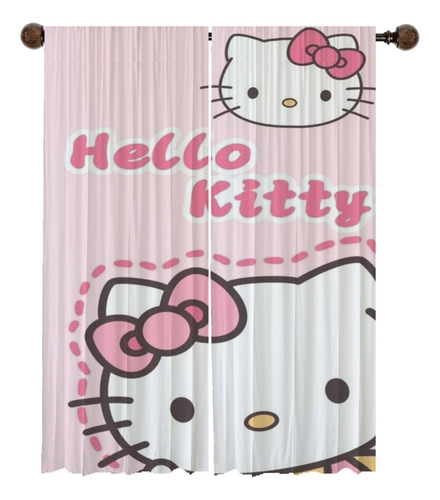 Cortinas De Hello Kitty, Kawaii, Personalisables, Parte 2.