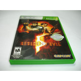 Resident Evil 5 Xbox 360 Original  Mídia Física Usado