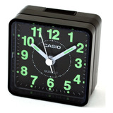 Casio Tq140 Reloj Despertador De Viaje - Negro (descontinuad