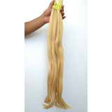 Cabelo Humano Loiro Claro Para Mega Hair 70cm 100 Gramas.