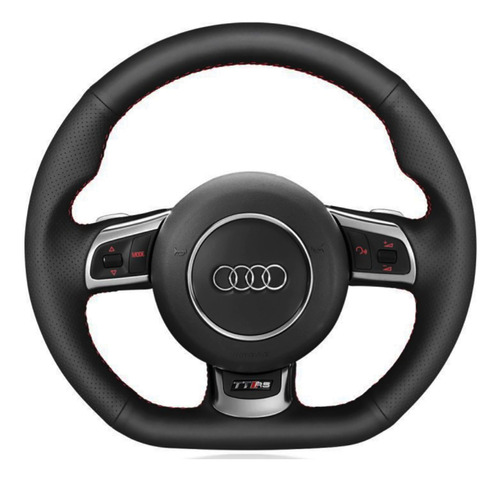 Funda Cubre Volante Audi A3 Tt Tts R8 S3 2005-2015 Piel Real