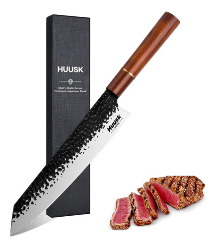 Huusk Kiritsuke - Cuchillo De Chef Japones De 9 Pulgadas, Cu