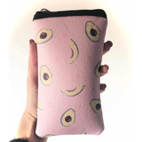 Funda Para Celular Rosa Kawaii Paltas Palta Avocado