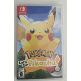 Jogo - Pokémon: Let's Go, Pikachu! - Nintendo Switch Físico