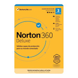 Antivirus Norton 360 Deluxe 3 Dispositivo 1 Año