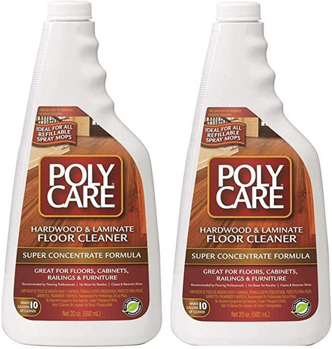 (2 Unidades) Polycare 70020 Limpiador Concentrado 20 Oz