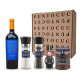 Caja Regalo Dia Del Padre Kit Asador Vino Humo Liq Gift Box