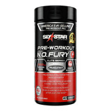 Muscletech Six Star Pre-workout N.o. Fury, Sabor Sin Sabor