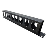 Guia De Cabos Alta Densidade 1u 80mm Para Racks Mini Racks