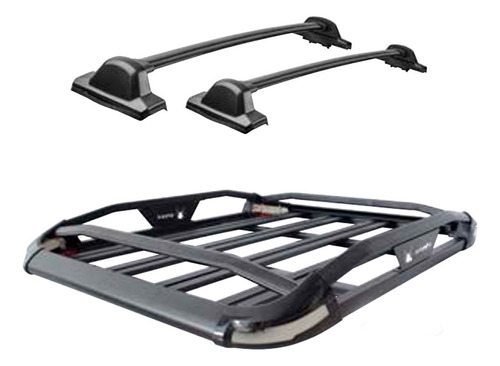 Paquete Barras Transversales Y Canastilla P/ Honda Crv 07-11