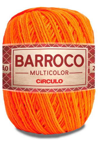 Barbante Barroco Multicolor 400g 452m N°6 - Escolha A Cor