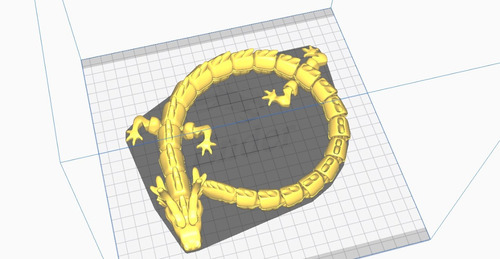 Dragon Articulado Flexi Archivo Stl Impresion 3d 