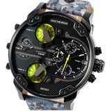 Relojes Diesel Mr. Daddy 2.0 Watch (gris) Color Del Fondo Negro