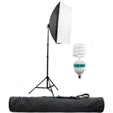 Kit Softbox Tripe Iluminação Estúdio Softbox 70cm 135w 5500k