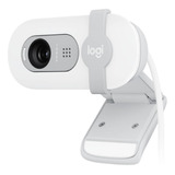 Camara Logitech Brio 100 Fhd 1080p Usb-a White Color Blanco