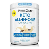 Xenadrine Keto All-in-one Energia Funcional Dieta Cetogénica Sabor Smooth Vainilla