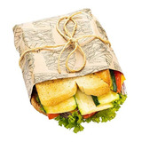 Papel Parafinado De Alimentos Envolver Cesta Sandwich Wrap 