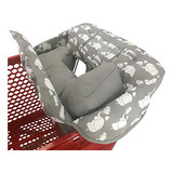 Almohada Suave Adjunta Carrito De Compras 2 En 1 Y Funda Par