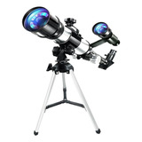 Telescopio Reflector Astronómico De 70 Mm Con Trípode Para