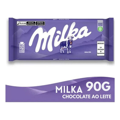 Chocolate Milka Alpine Milk 90g | MercadoLivre