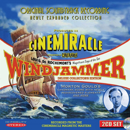 Cd: Windjammer (grabación De La Banda Sonora Original)