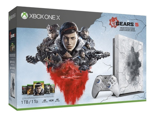 Xbox One X Gears 5  Nueva 4k 1 Tb Sellada Limited Edition 