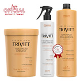Trivitt - Shampoo 1l + Hidratação Intensiva 1kg + O Segredo