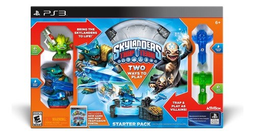 Juego Fisico De Ps3 Skylanders Trap Team Starter Pack