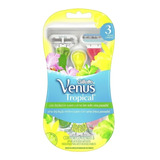 Aparelho De Depilar Gillette Venus Tropical C/ 3 Unid