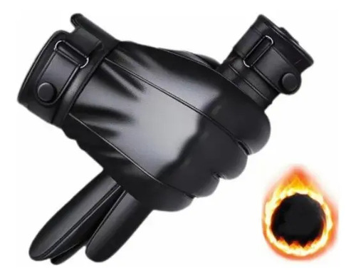 Guantes De Cuero De Invierno Pantalla Táctil Cálido Y Suave | MercadoLibre