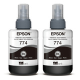 Kit De 2 Tintas Epson T774120-al Negro Para  M100 M105 M200