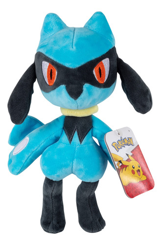 Pokémon 8 Riolu Plush - Oficialmente Con Licencia - Lucario