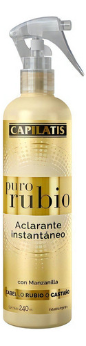 Spray Capilatis Puro Rubio Aclarante Instantáneo X240ml