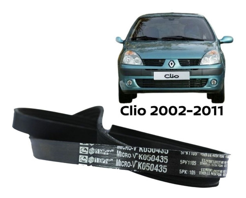 Banda Correa Alternador Clio 2003 (gates)