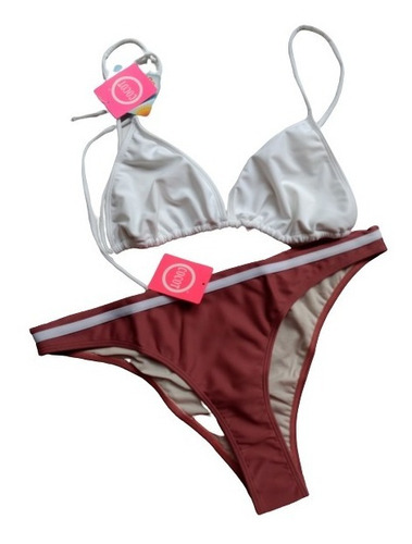 Malla Bikini Cocot Corpiño Triangulo C/ved O Tanga T 4/100 