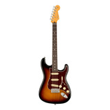 Guitarra Eléctrica Fender American Professional Ii Stratocaster De Aliso 3-color Sunburst Brillante Con Diapasón De Palo De Rosa