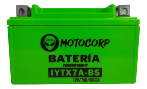 Bateria Motocorp Mf-fa Iytx7a-bs 250z, 250z Negro