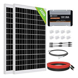 Kit Solar 240w/200w 12v Con Mppt Para Rv, Caravana