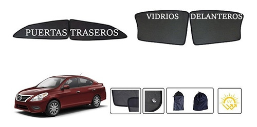 Parasol Cortinas Nissan Versa Mod. 2012-2019 Ct:mm04