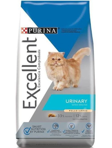 Purina Excellent Urinary Alimento Croquetas Gato 3kg