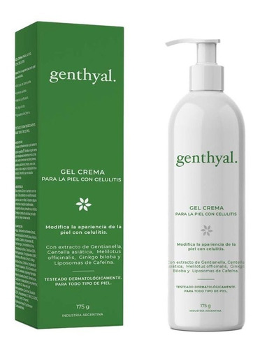 Caviahue Genthyal Gel Crema Corporal Anti Celulitis 175g 